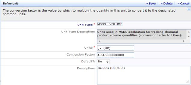 define conversion factor in chemistry