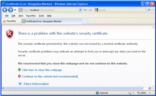what is certificate errors in internet explorer help