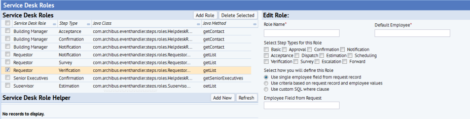 Using The Define Ez Roles View