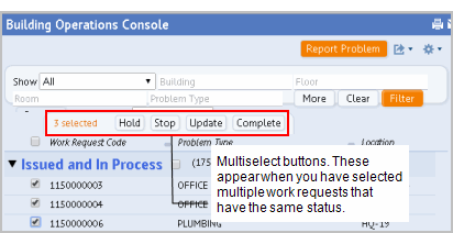 Complete Work Requests