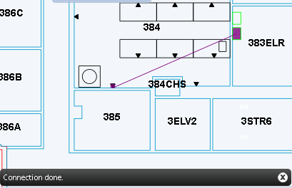 Connect Telecom Assets Using the Floor Plan